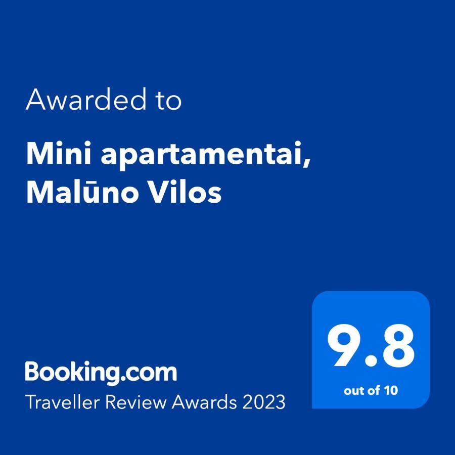 "Mini Apartamentai", Maluno Vilos Διαμέρισμα Παλάγκα Εξωτερικό φωτογραφία